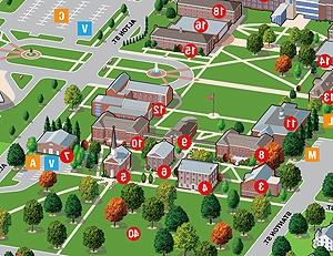mckendree校园地图PDF